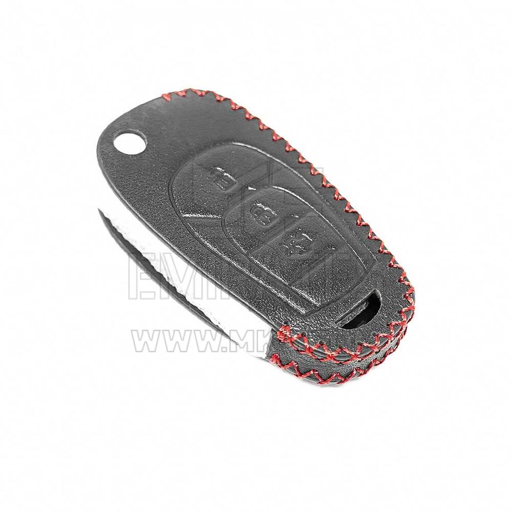 New Aftermarket Leather Case For Chevrolet Flip Remote Key 3 Buttons High Quality Best Price | Emirates Keys