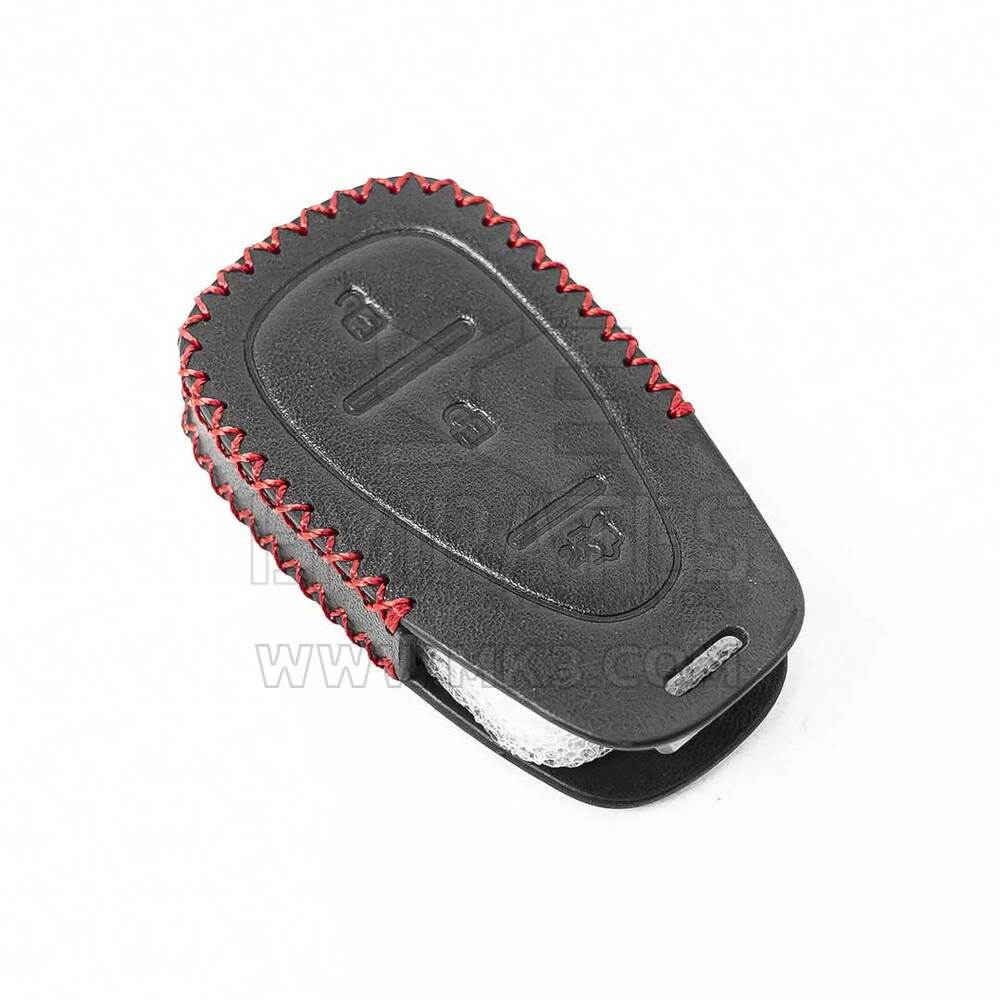 New Aftermarket Leather Case For Chevrolet Smart Remote Key 3 Buttons High Quality Best Price | Emirates Keys
