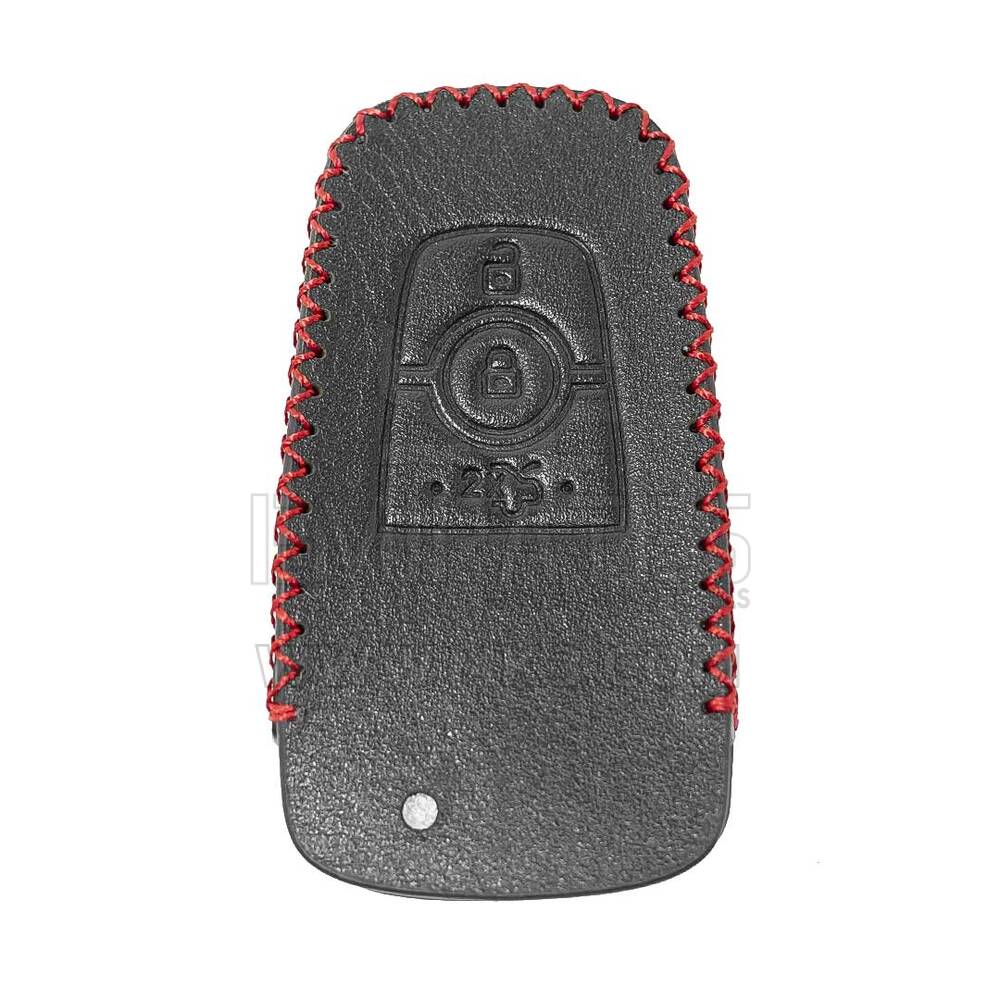 Estojo de Couro Para Ford Smart Remote Chave 3 Botões | MK3