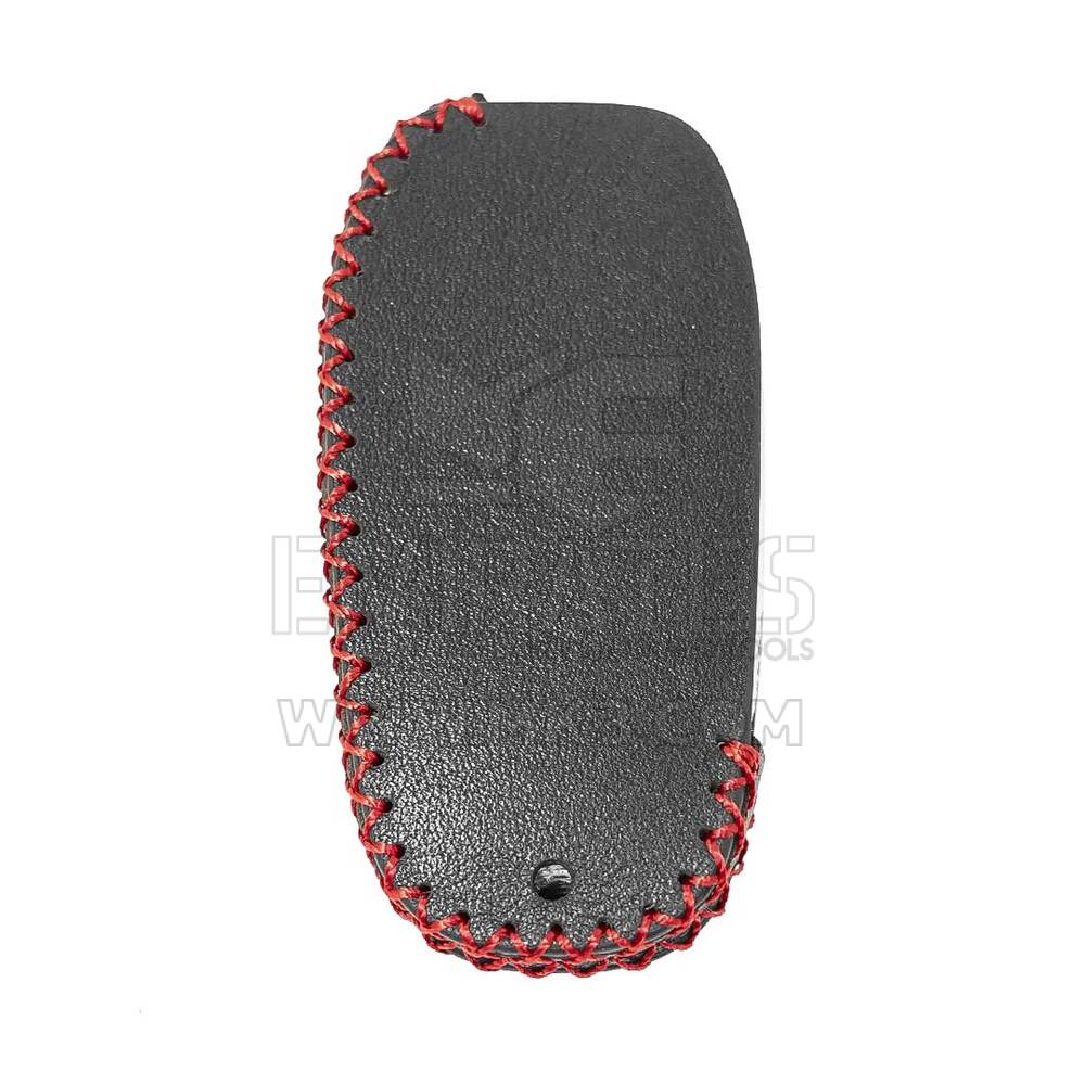 New Aftermarket Leather Case For Ford Flip Remote Key 3 Buttons High Quality Best Price | Emirates Keys