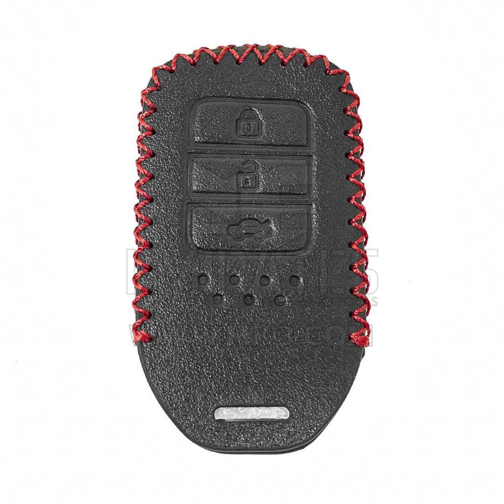 Funda de cuero para Honda Smart Remote Key 3 Botones | mk3