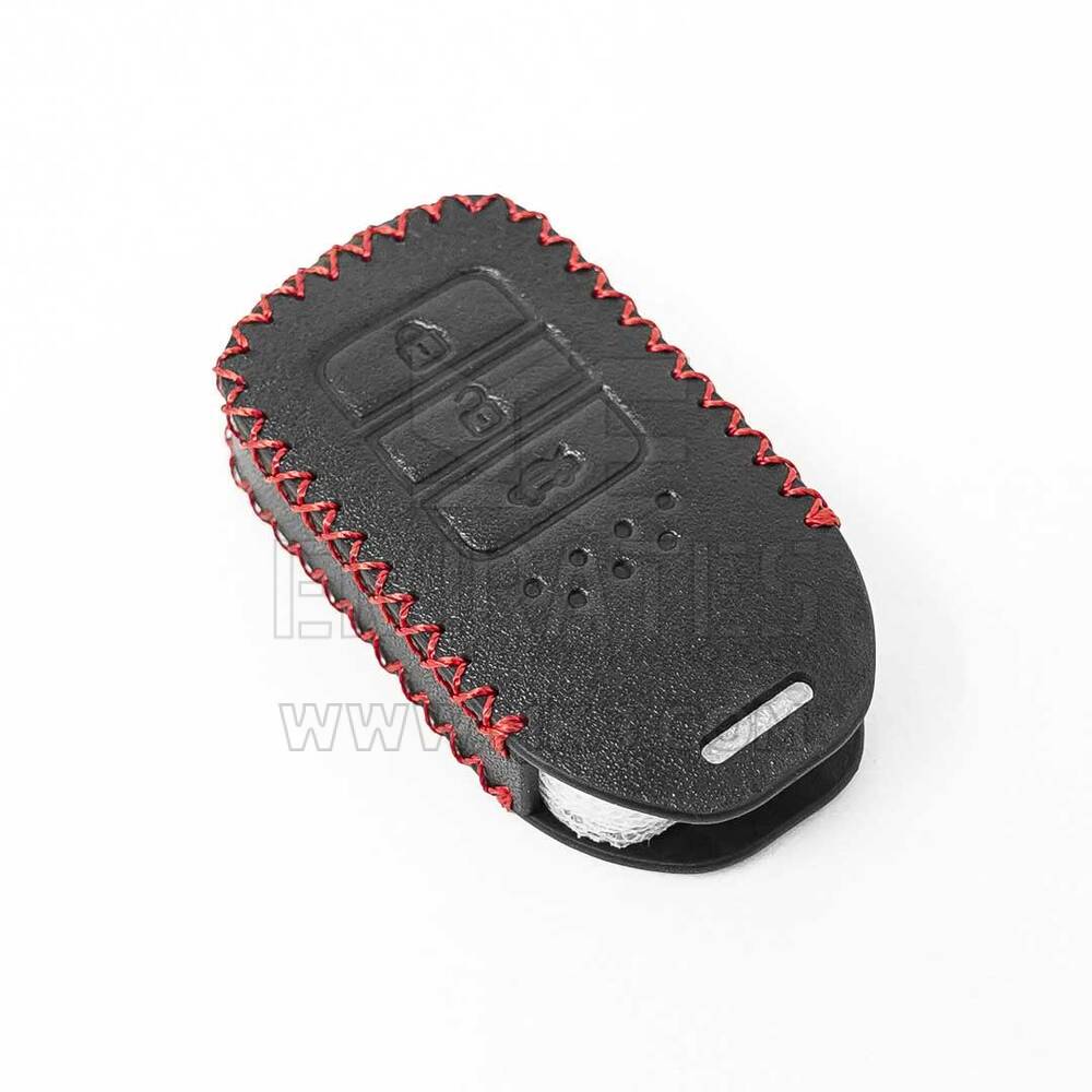 New Aftermarket Leather Case For Honda Smart Remote Key 3 Buttons High Quality Best Price | Emirates Keys