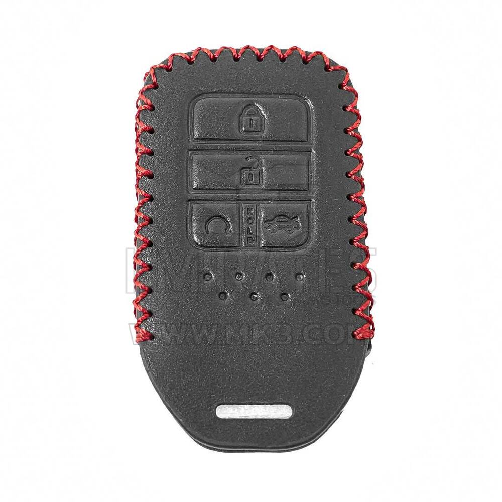 Étui en cuir pour Honda Smart Remote Key 4 boutons | MK3
