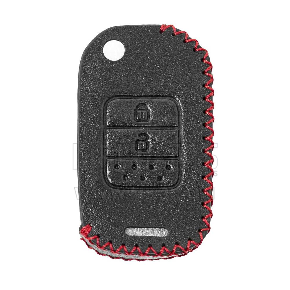 Leather Case For Honda Flip Remote Key 2 Buttons | MK3