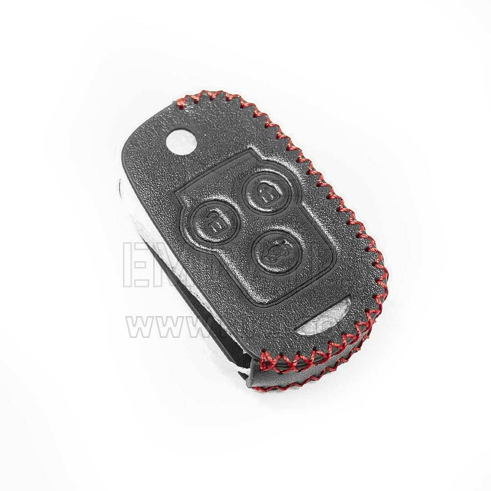 New Aftermarket Leather Case For Honda Civic Accord Jazz CRV Remote Key 3 Buttons High Quality Best Price | Emirates Keys