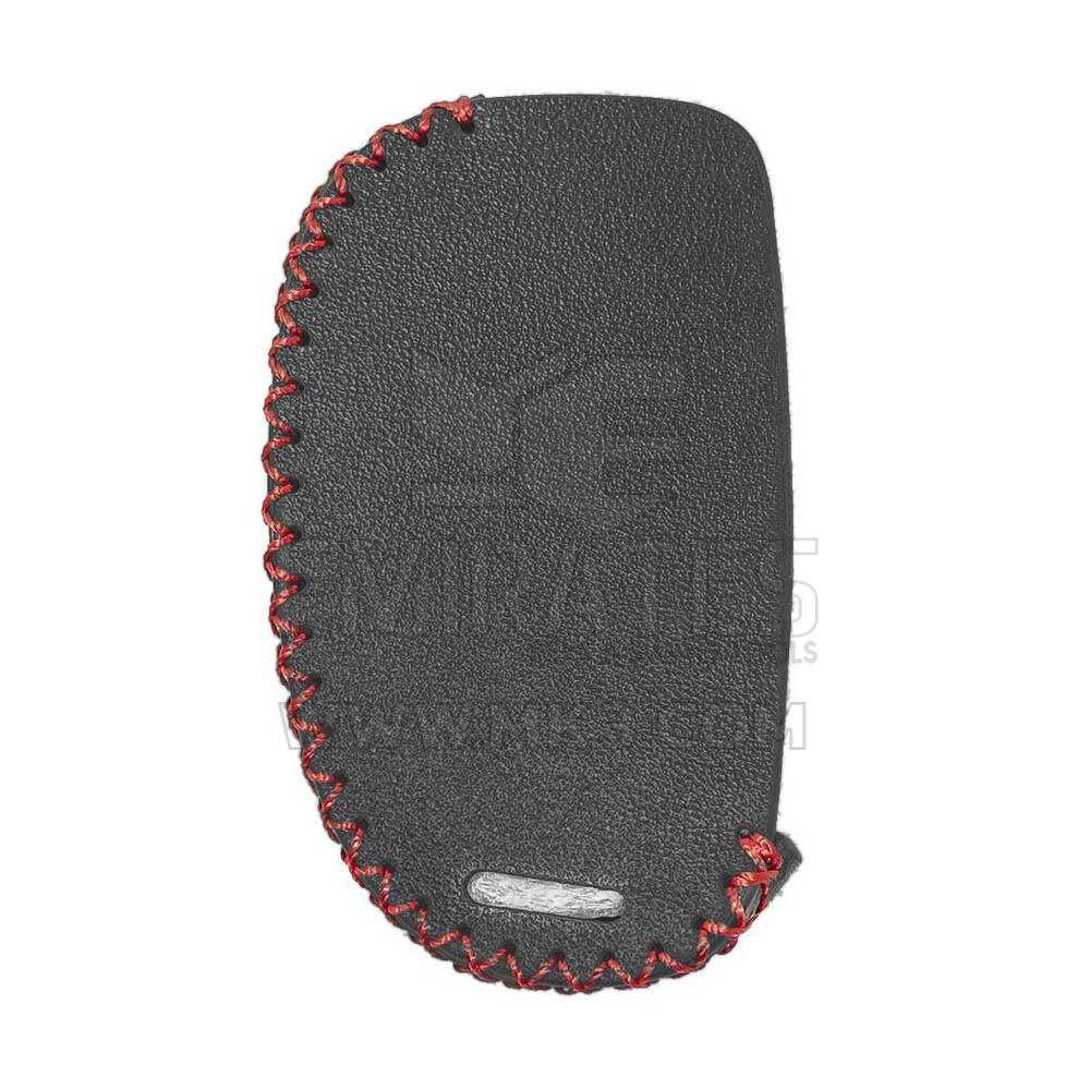 New Aftermarket Leather Case For Hyundai Flip Remote Key 4 Buttons High Quality Best Price | Emirates Keys