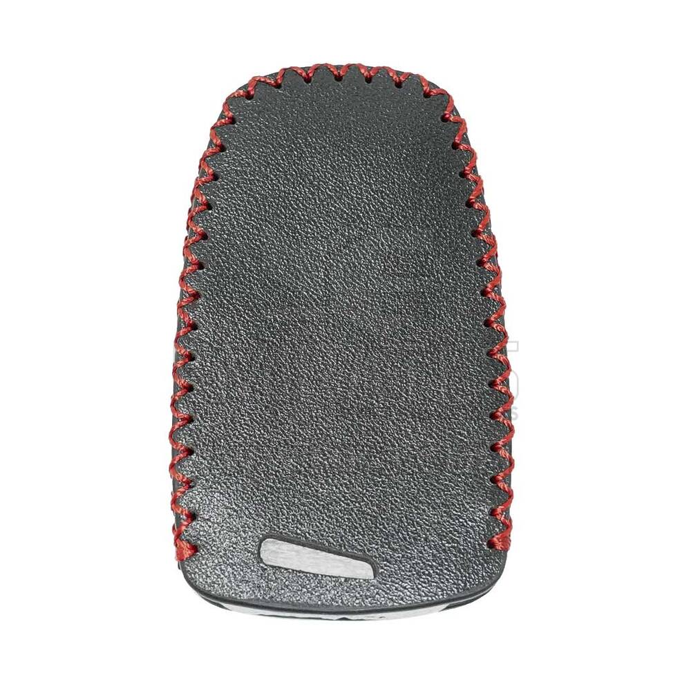 New Aftermarket Leather Case For Hyundai Santa Fe Equus Azera Remote Key 3 Buttons High Quality Best Price | Emirates Keys