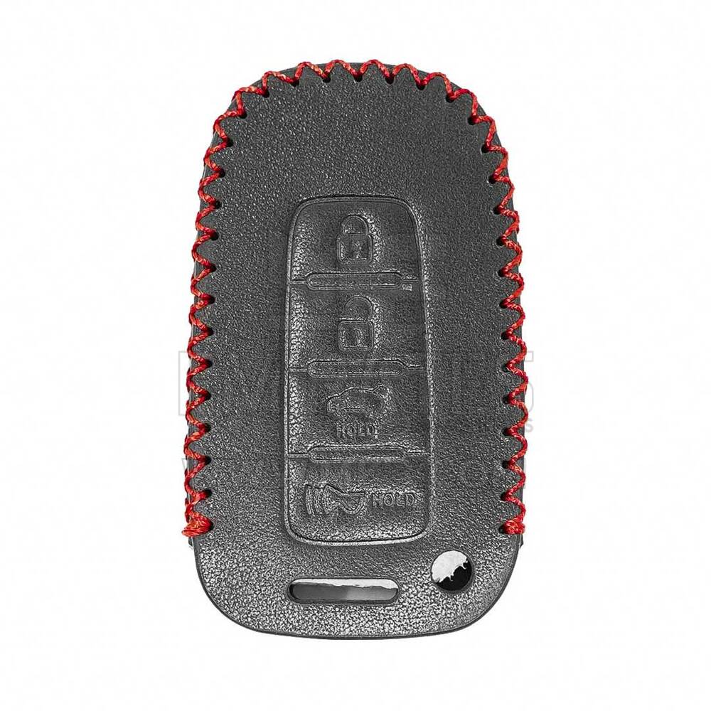 Кожаный чехол для Hyundai Kia Smart Remote Key 4 кнопки | МК3