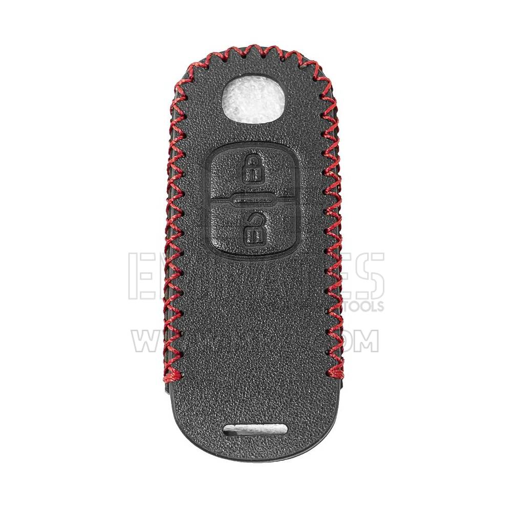 Кожаный чехол для дистанционного ключа Mazda с 2 кнопками | МК3