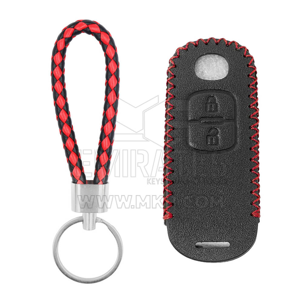 Leather Case For Mazda Remote Key 2 Buttons