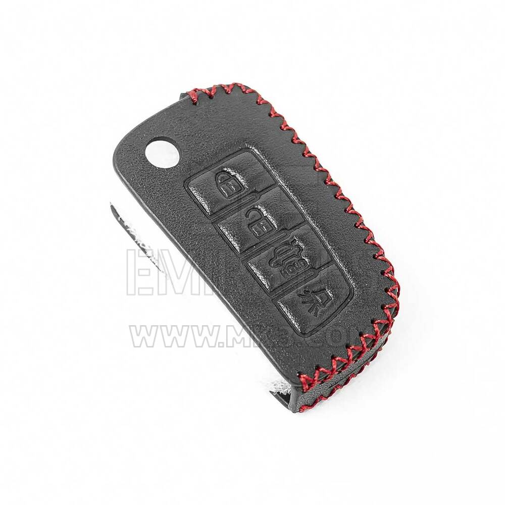 New Aftermarket Leather Case For Nissan Flip Remote Key 4 Buttons High Quality Best Price | Emirates Keys