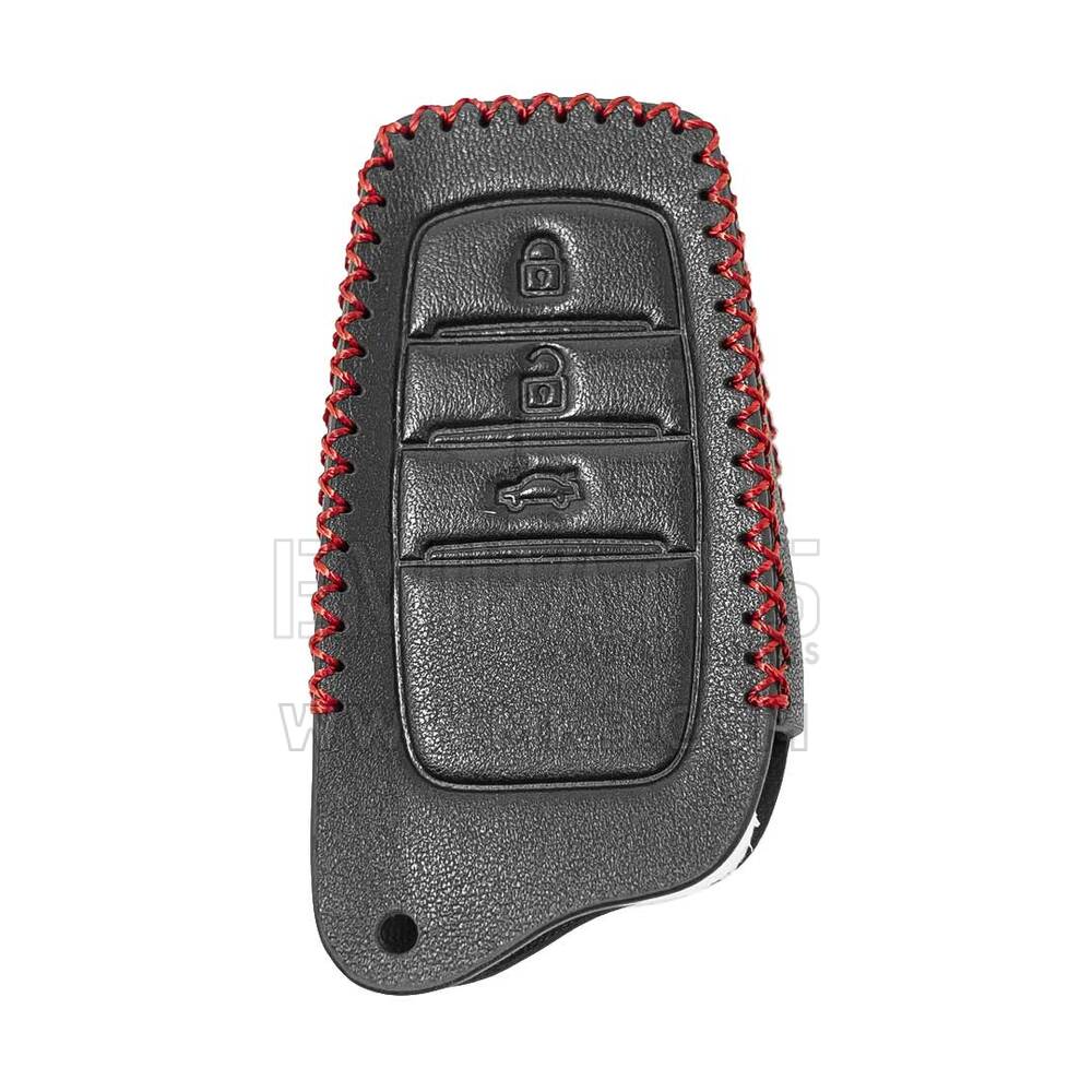 Custodia in pelle per Toyota Camry Smart Remote Key 3 pulsanti | MK3