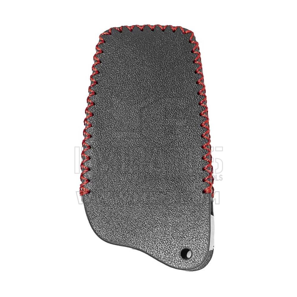 Nuova custodia in pelle aftermarket per Toyota Land Cruiser Fortuner Camry Smart Remote Key 3 pulsanti Miglior prezzo di alta qualità | Chiavi degli Emirati