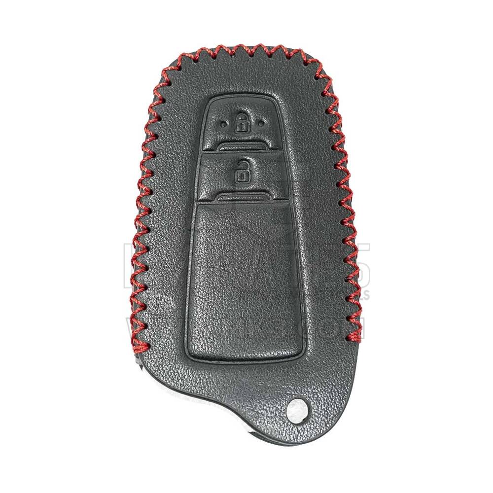 Custodia in pelle per Toyota Prius Smart Remote Key 2 pulsanti | MK3