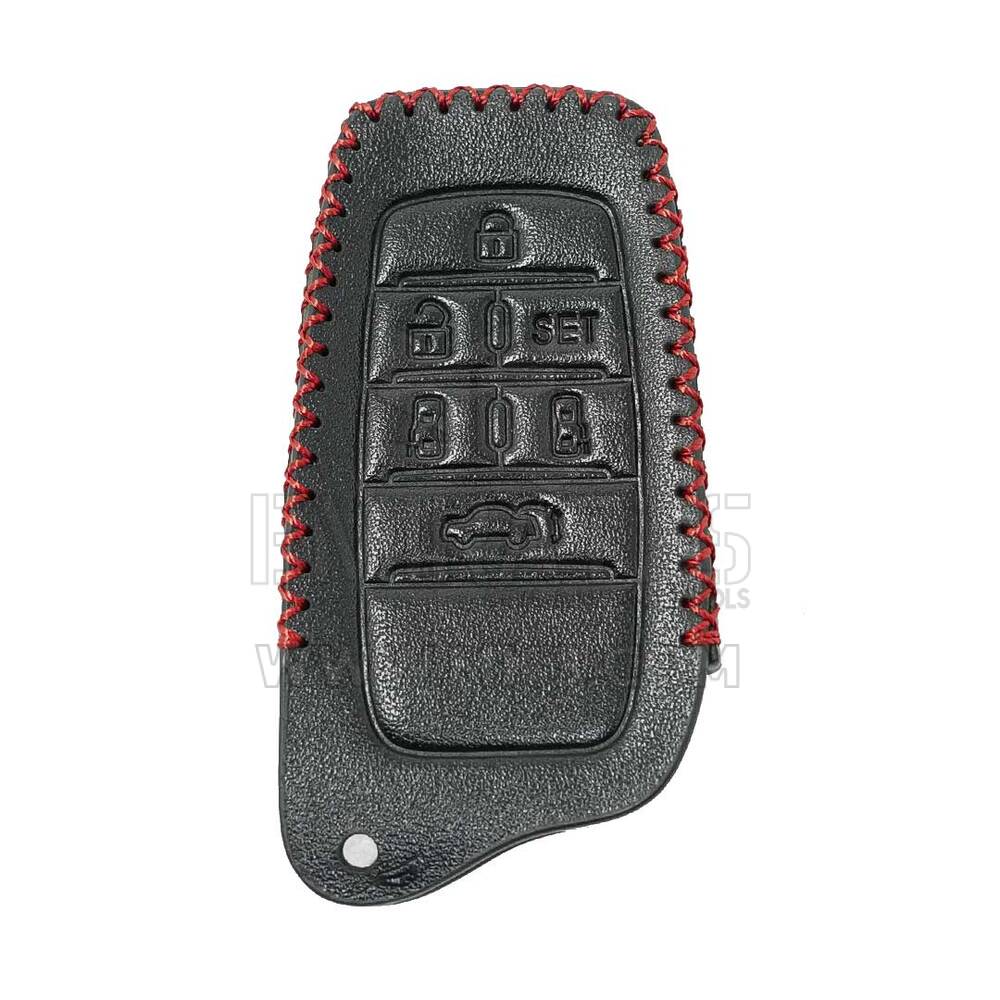 Custodia in pelle per Toyota Vellfire Smart Remote Key 6 pulsanti | MK3
