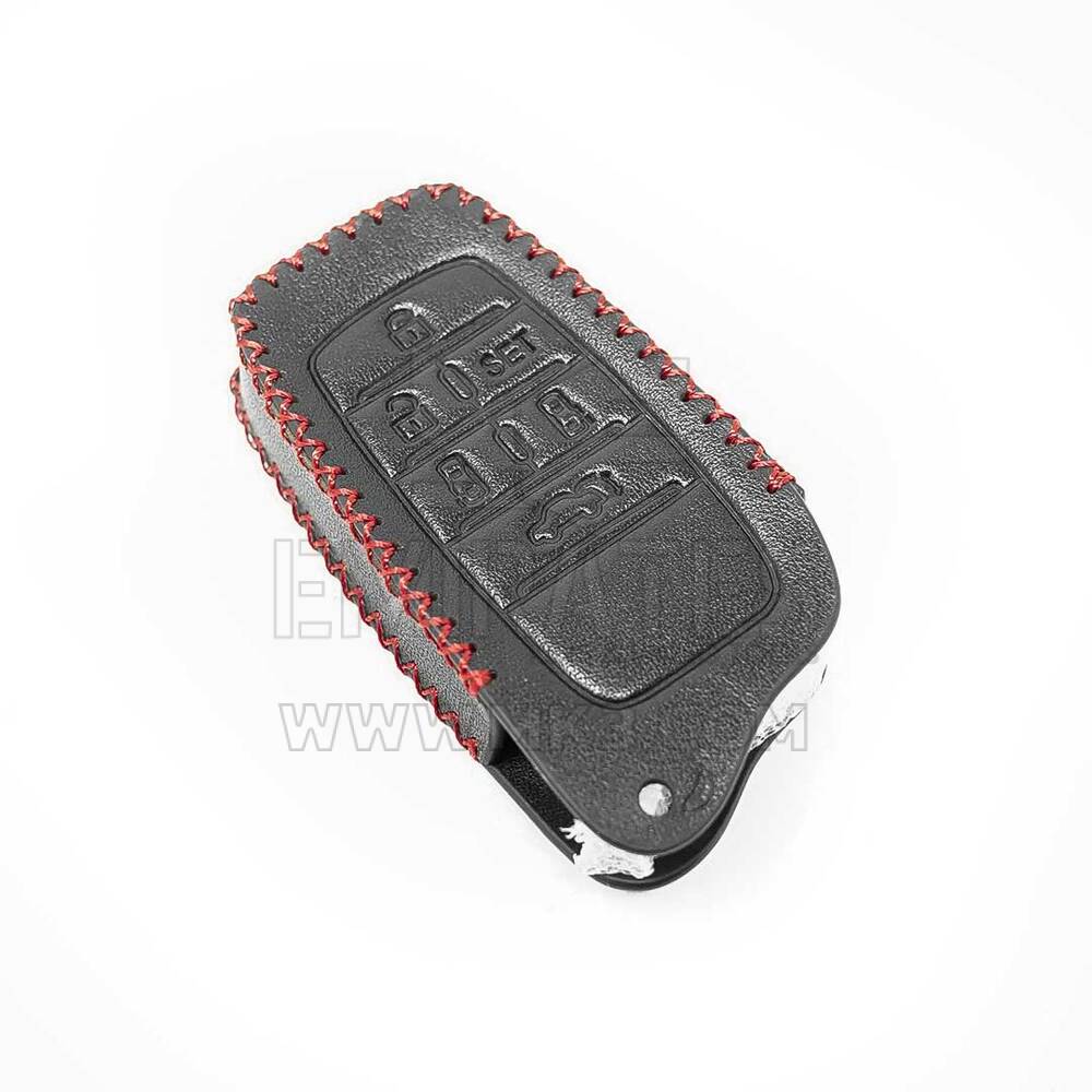New Aftermarket Leather Case For Toyota Vellfire Alphard Smart Remote Key 6 Buttons High Quality Best Price | Emirates Keys