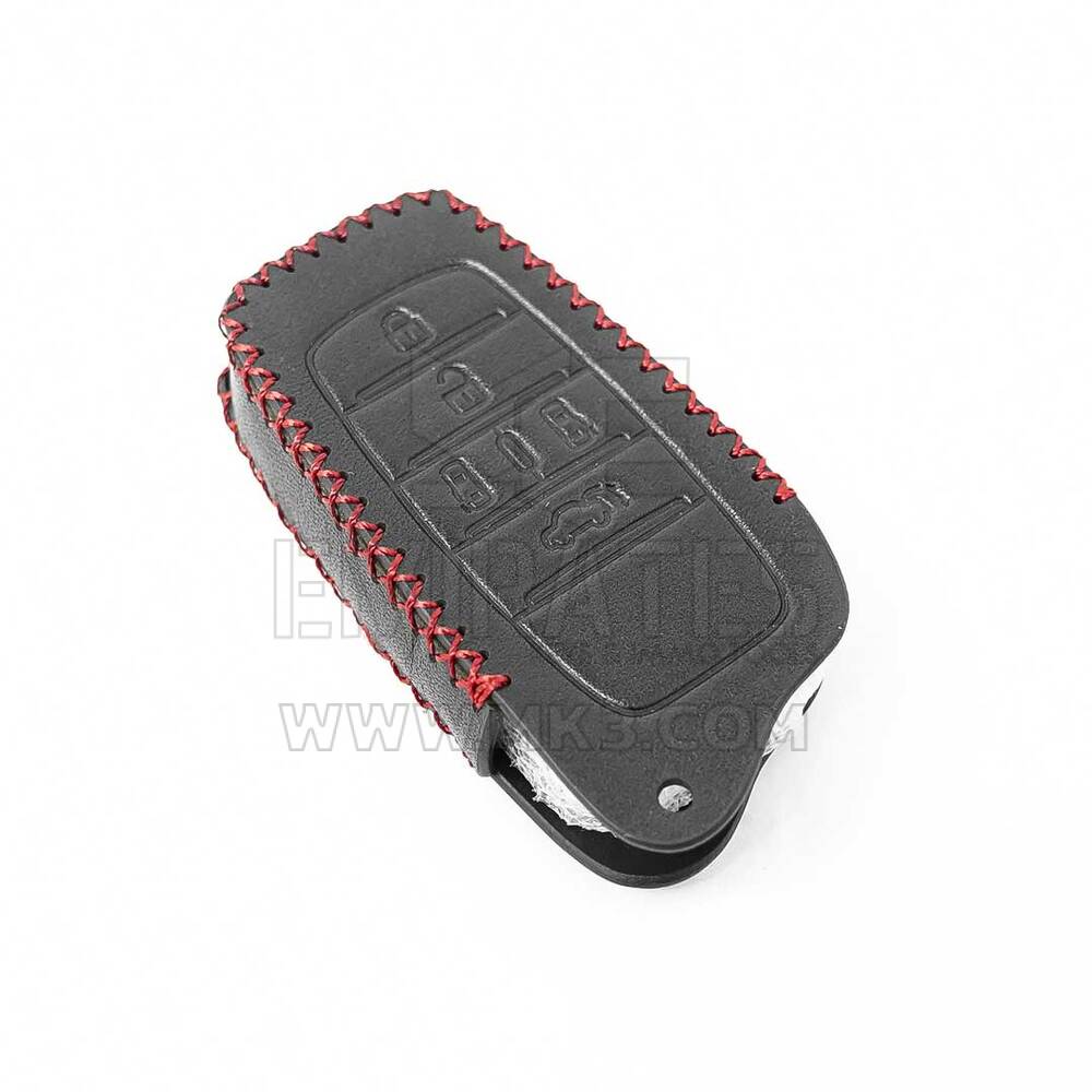 New Aftermarket Leather Case For Toyota Previa Tarago Sienna Smart Remote Key 5 Buttons High Quality Best Price | Emirates Keys