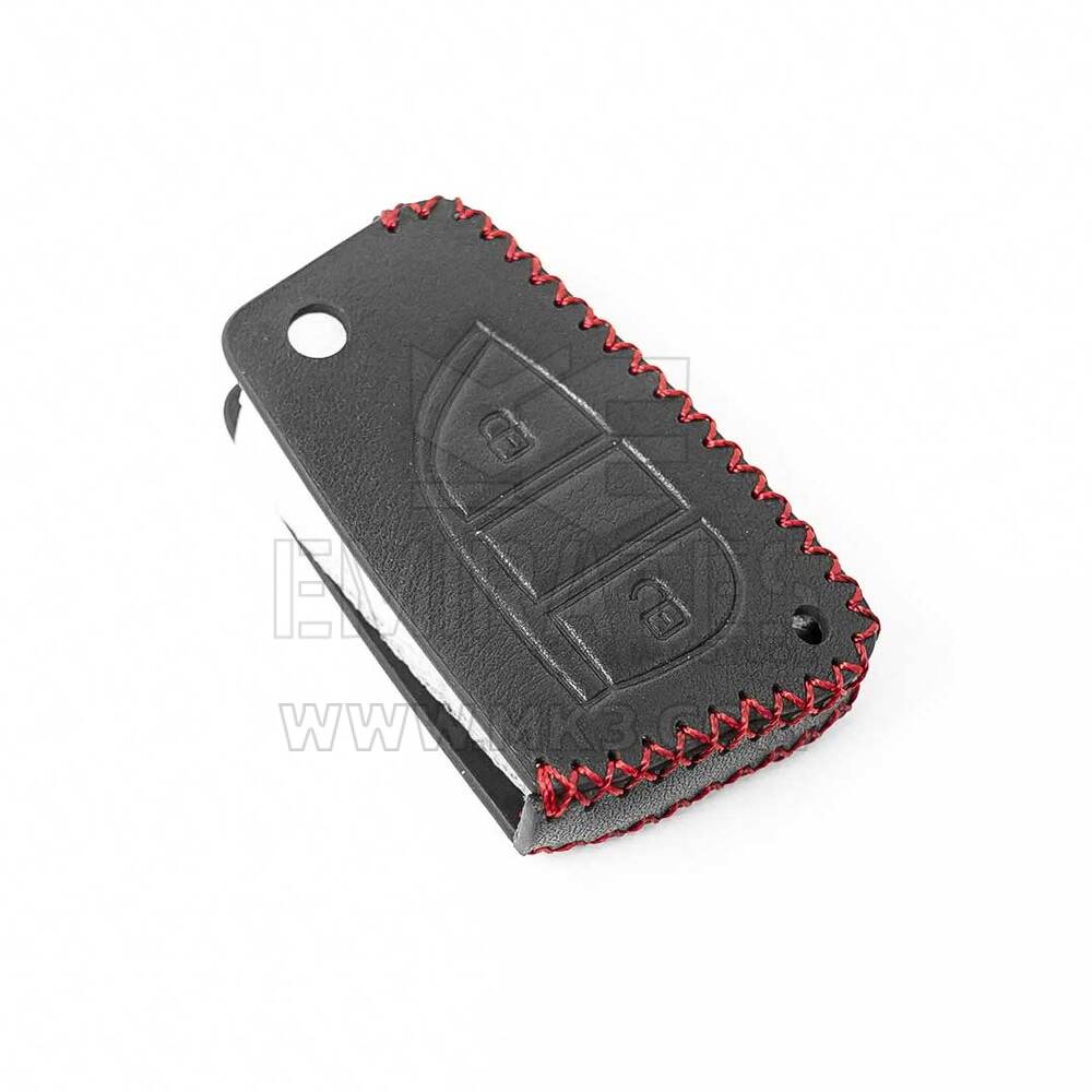 New Aftermarket Leather Case For Toyota Flip Smart Remote Key 2 Buttons High Quality Best Price | Emirates Keys