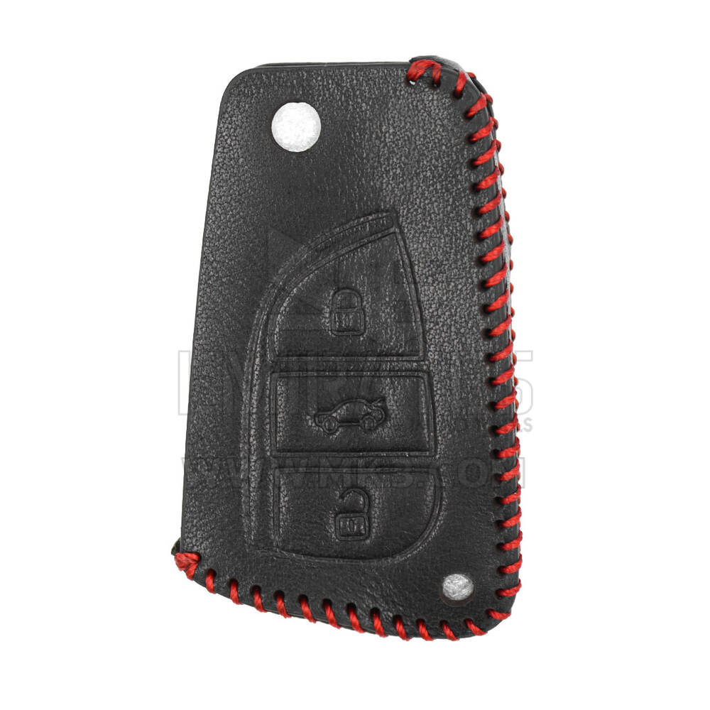Кожаный чехол для Toyota Flip Smart Remote Key 3 кнопки | МК3