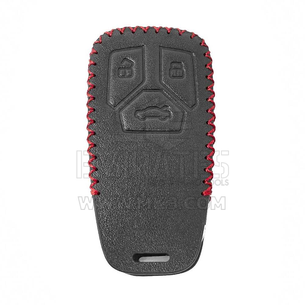 Funda de cuero para Audi TT A4 A5 Smart Remote Key 3 Botones | mk3