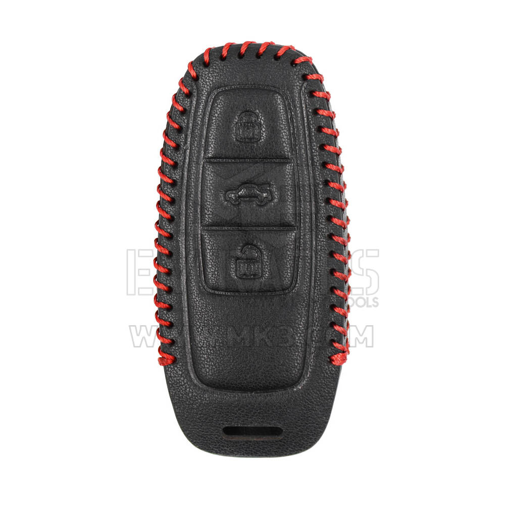 Etui en cuir pour nouvelle Audi Smart Remote Key 3 boutons | MK3