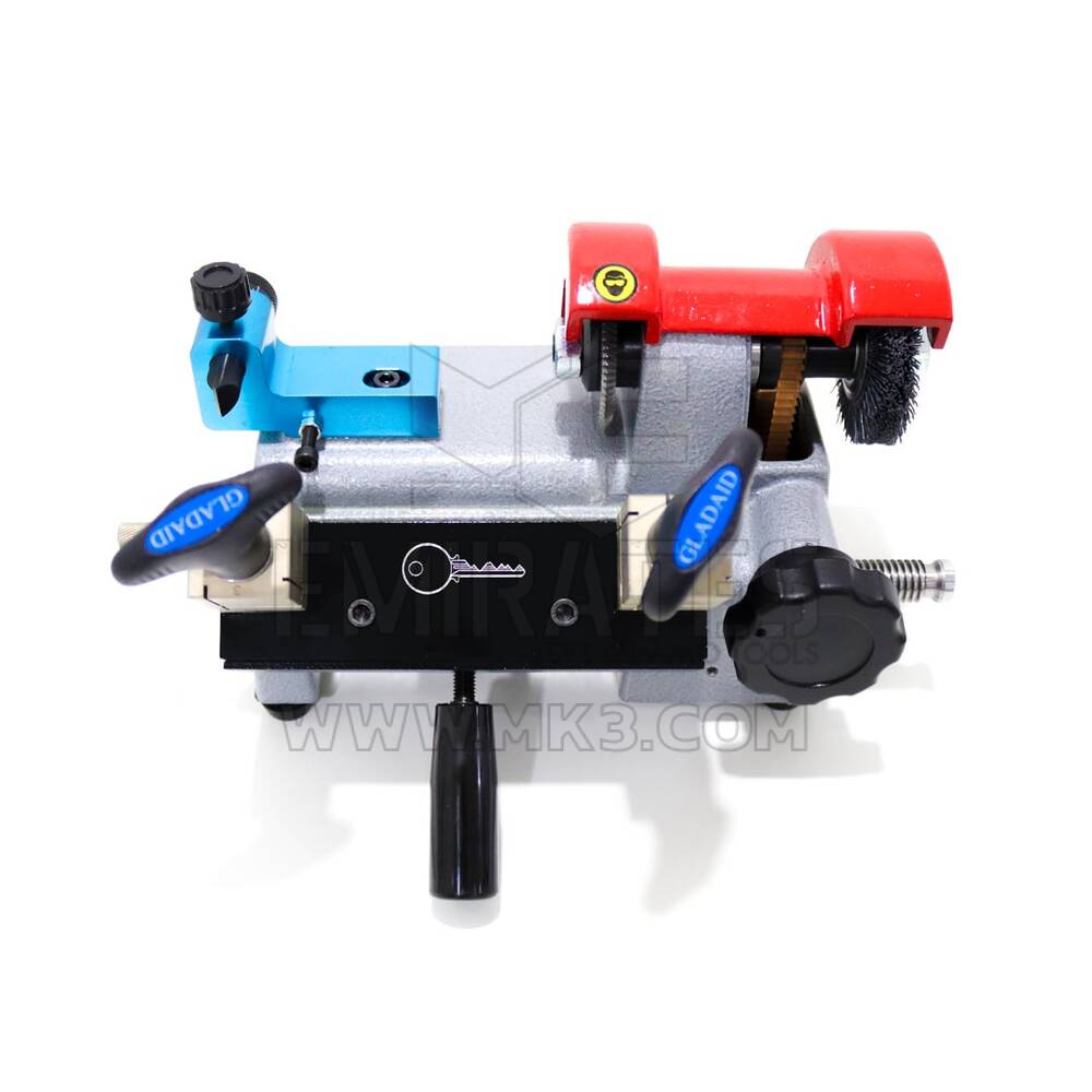 GLADAID GL-320LC Taiwan Two-Way Duplicating Key Cutting Machine For carrying out the work, with 12V car charger electricity. And rechargeable batteries
