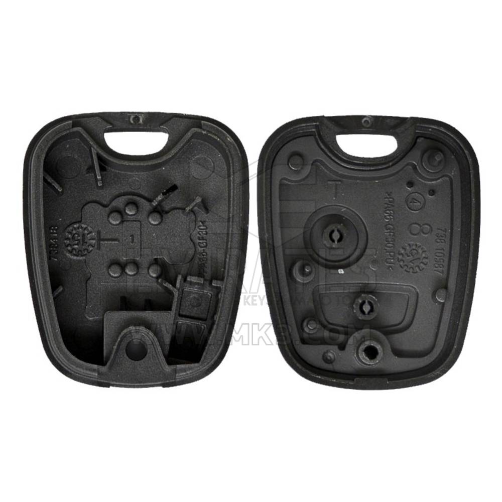 Coque de Clé Télécommande Peugeot 2 Boutons HU83 Lame - MK13440 - f-2