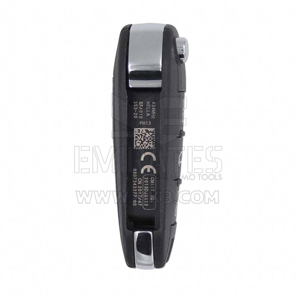 Nuovo Aftermarket Peugeot Flip Remote Key 3 pulsanti 433MHz AES Transponder con guscio originale Miglior prezzo di alta qualità | Chiavi degli Emirati
