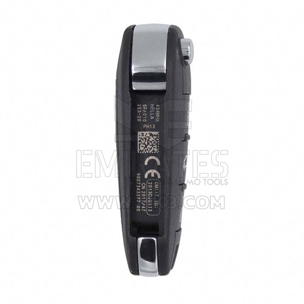 New Aftermarket Peugeot Flip Remote Key 3 Buttons 433MHz AES Transponder High Quality Best Price | Emirates Keys