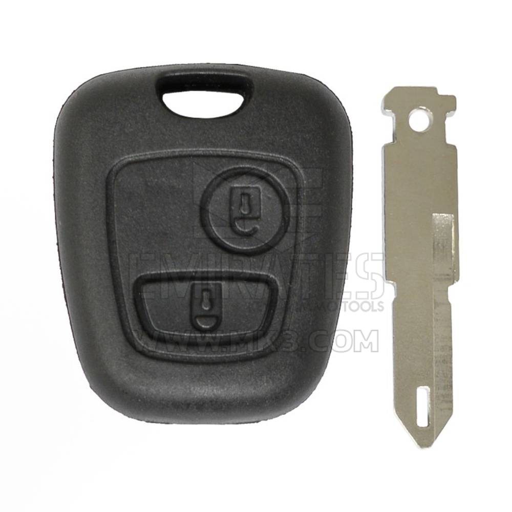 Peugeot 206 Remote Key Shell 2 Buttons NE73 Blade Without Battery Holder High Quality, Mk3 Remote Key Cover, Key Fob Shells Replacement At Low Prices.