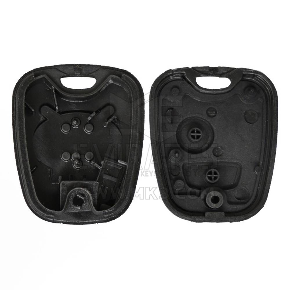 Coque de Clé Télécommande Peugeot 206 2 Boutons NE72 / NE73 Lame Sans Support Pile - MK13446 - f-2