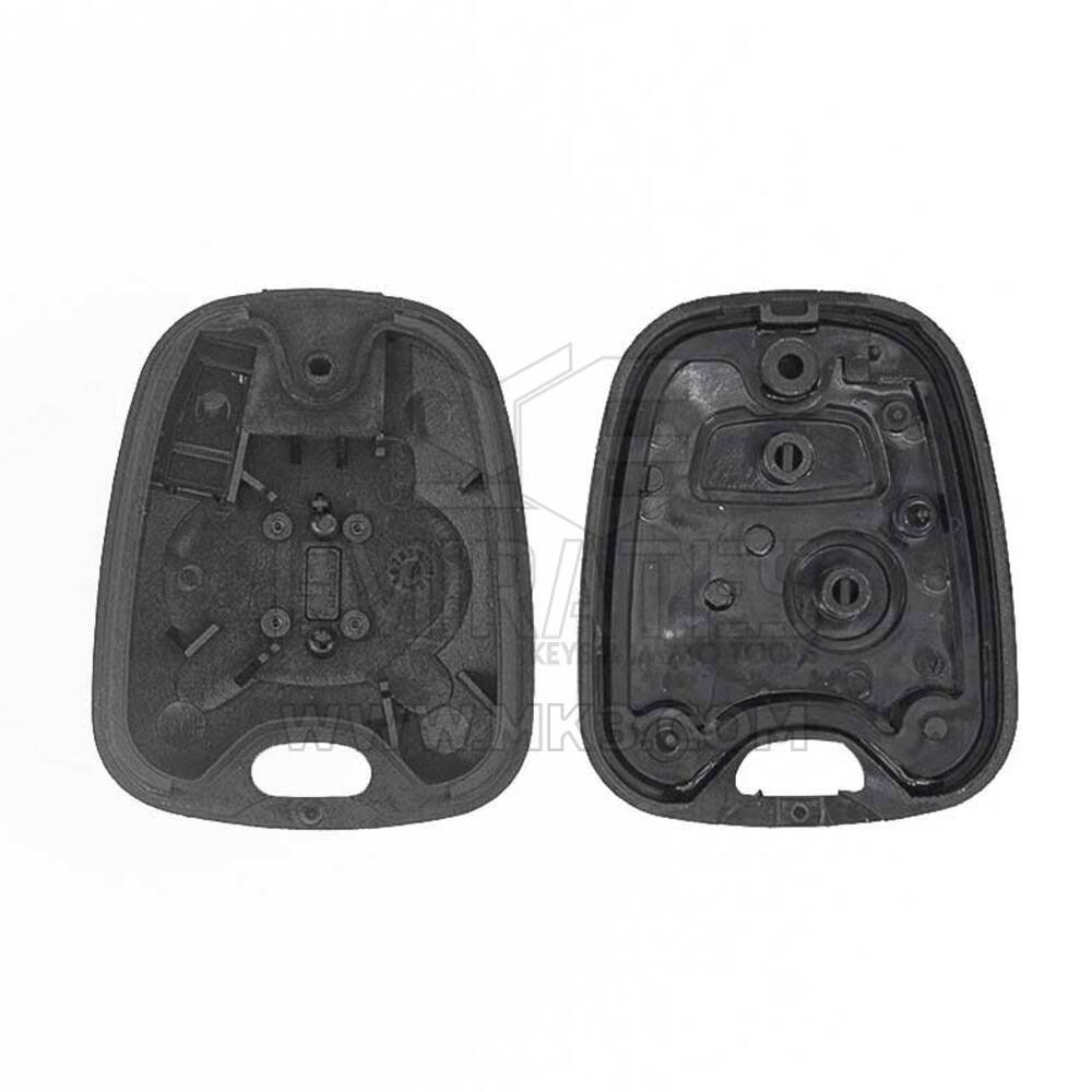 Coque de clé télécommande Peugeot 307 2 boutons sans lame de haute qualité, coque de clé télécommande Mk3, coques de clé de remplacement à bas prix.