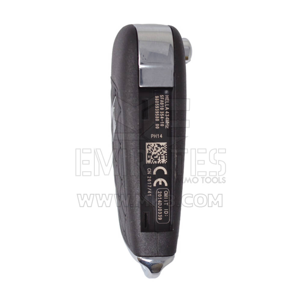 Novo Original OEM Citroen DS Original Flip Remote Key 3 Button 433MHz PCF7936 Transponder Alta Qualidade Preço Baixo | Chaves dos Emirados