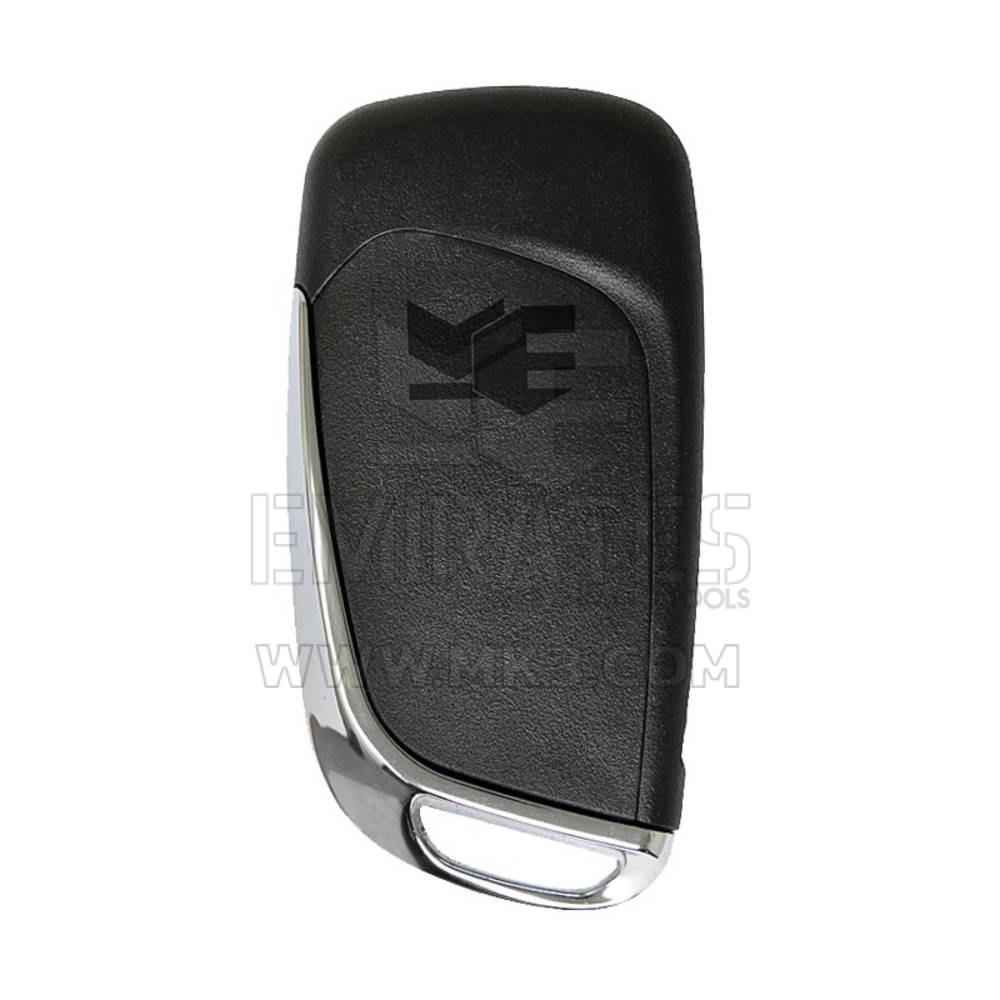 Coque de clé télécommande Peugeot 3 boutons avec support de batterie | MK3