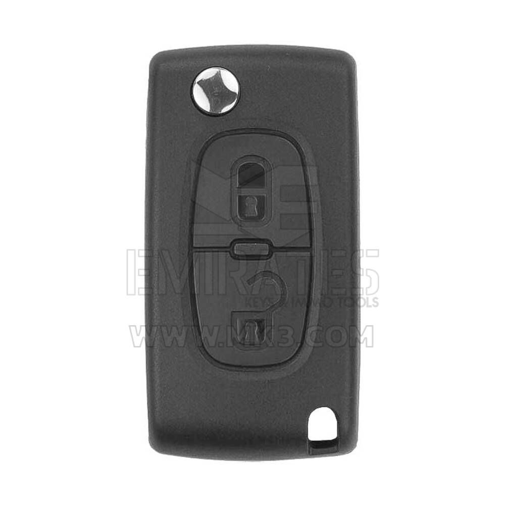 Peugeot 307 Flip Remote 2 Pulsanti 433MHz CHIEDERE Transponder PCF7941