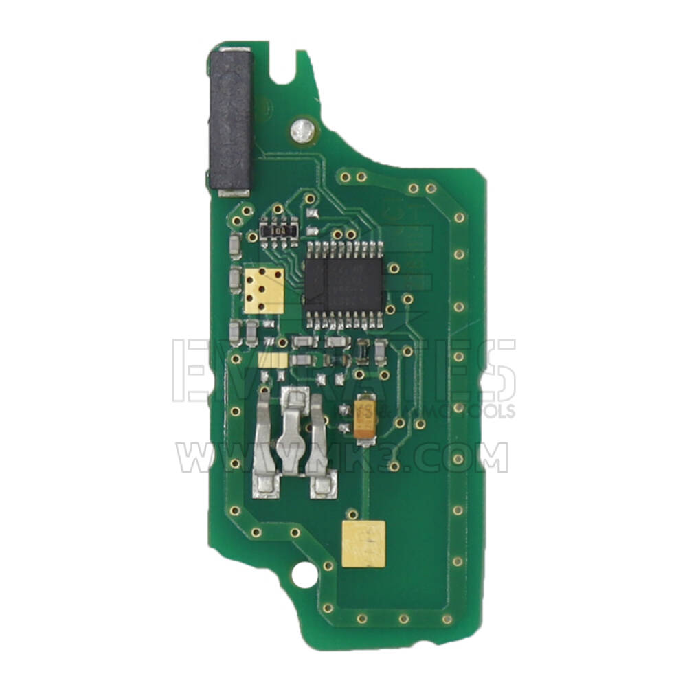 New Peugeot 308 Genuine/OEM Flip Remote 2 Button 433MHz ASK Transponder ID: PCF7961A High Quality Best Price | Emirates Keys