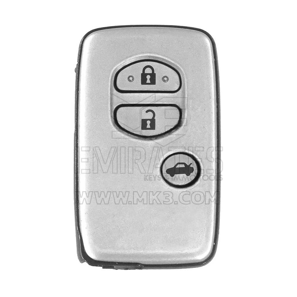 Тойота Смарт ключ 3 кнопок  312МГц  серебрянная покрышка
