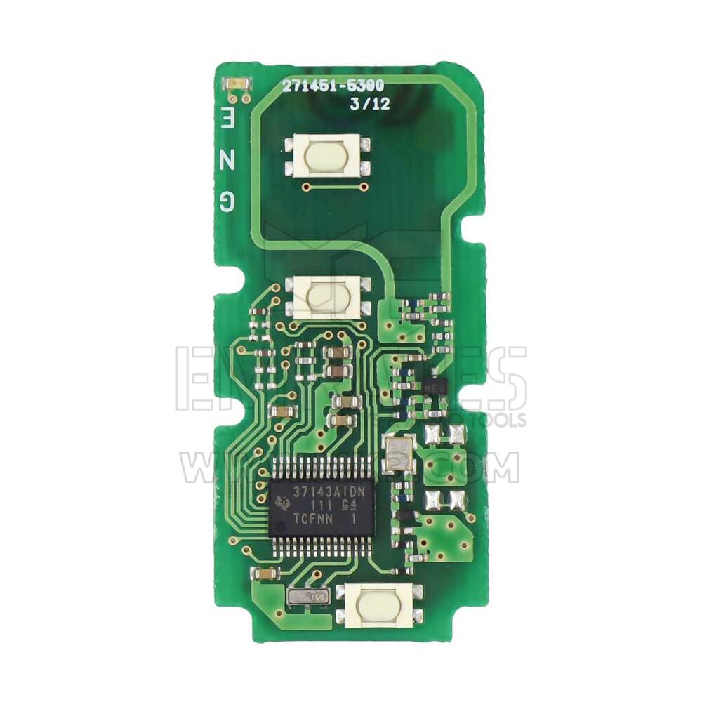 Chave Remota Inteligente Lexus 3 Botões 314MHz 271451-5300 | MK3