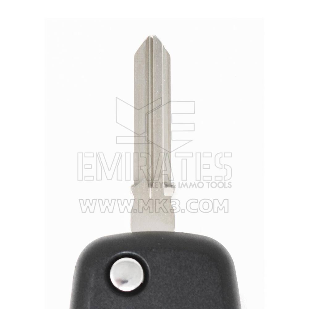 Novo Aftermarket Renault - REN Flip Remote Key Shell 2 Botões Cor Branca Alta Qualidade Melhor Preço | Chaves dos Emirados