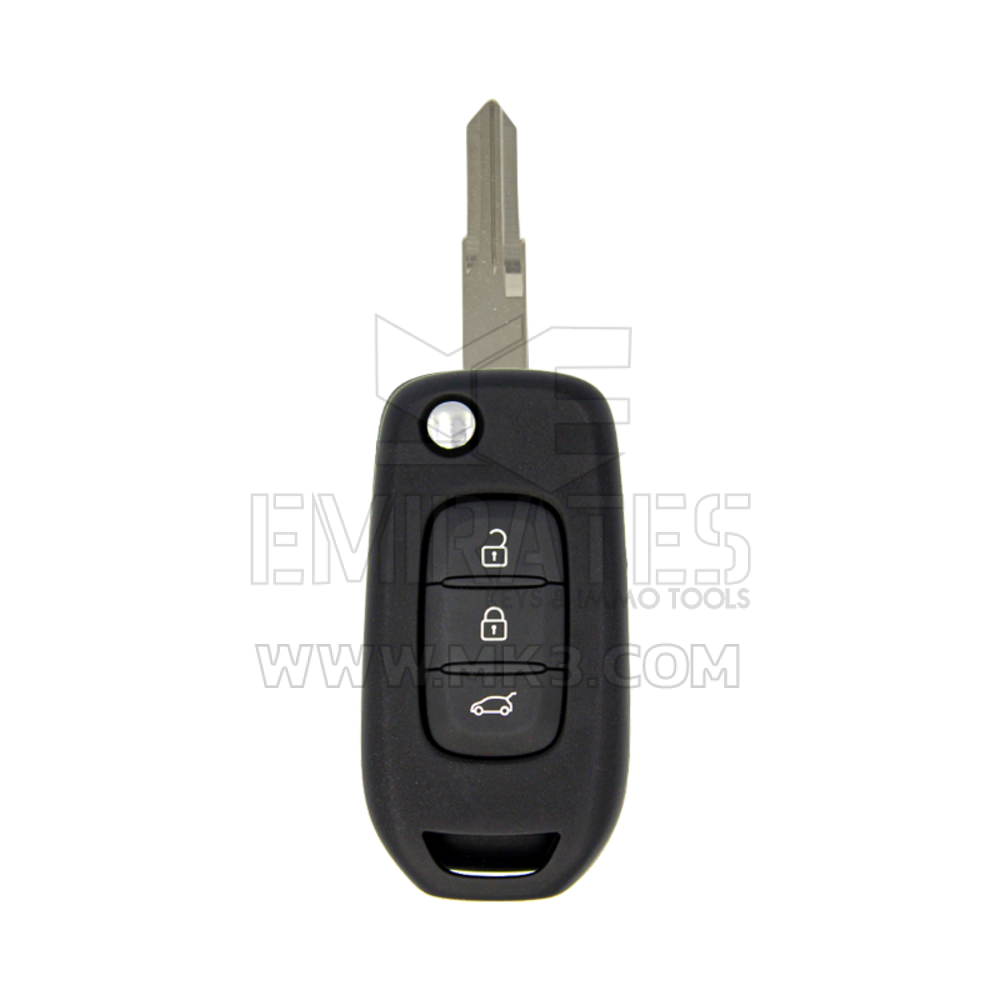 Высокое качество послепродажного обслуживания Renault Flip Remote Key Shell 3 кнопки белого цвета VAC102 Blade , замена корпуса брелока по низким ценам | Ключи Эмирейтс