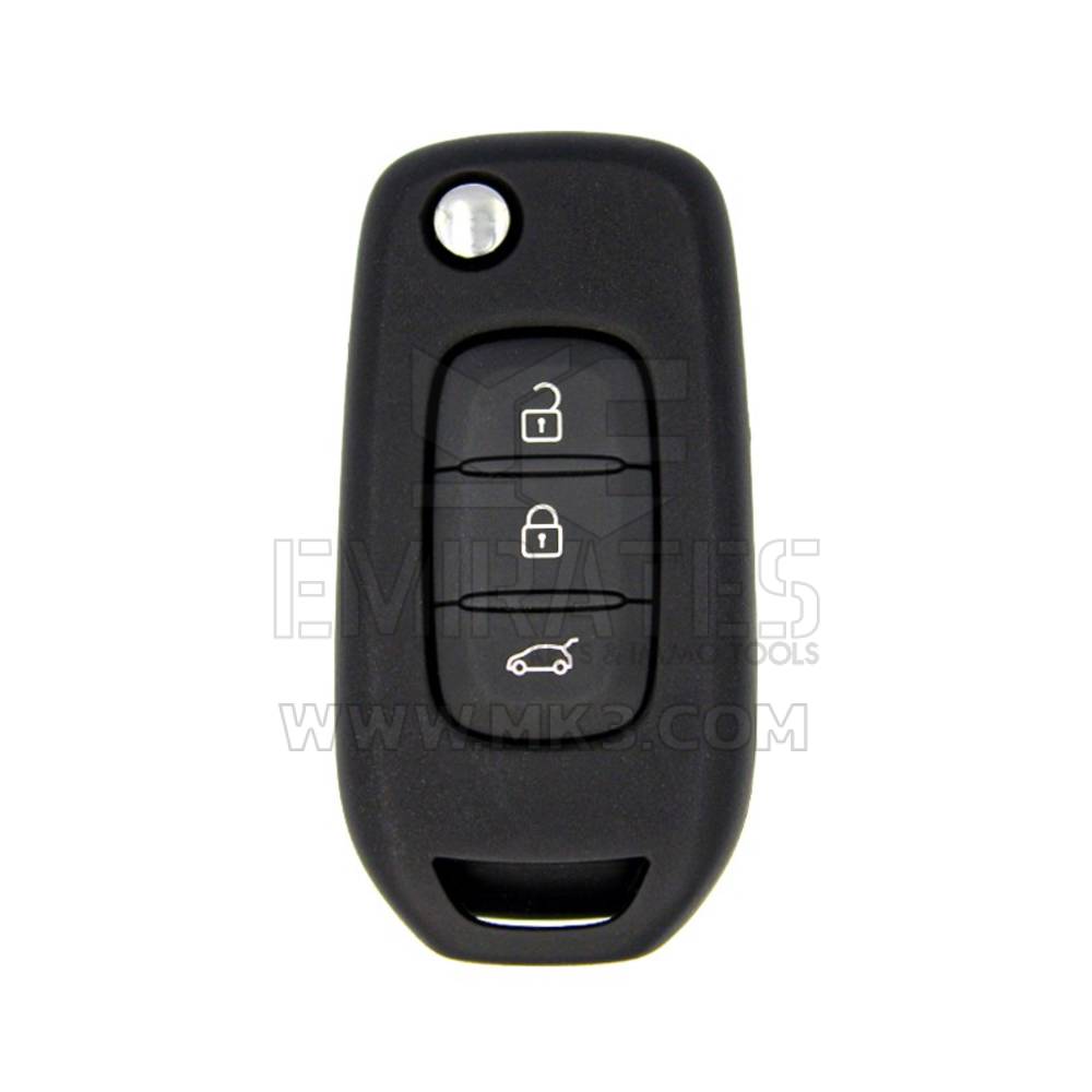 REN Flip Remote Key Shell 3 botões cor branca lâmina VAC102