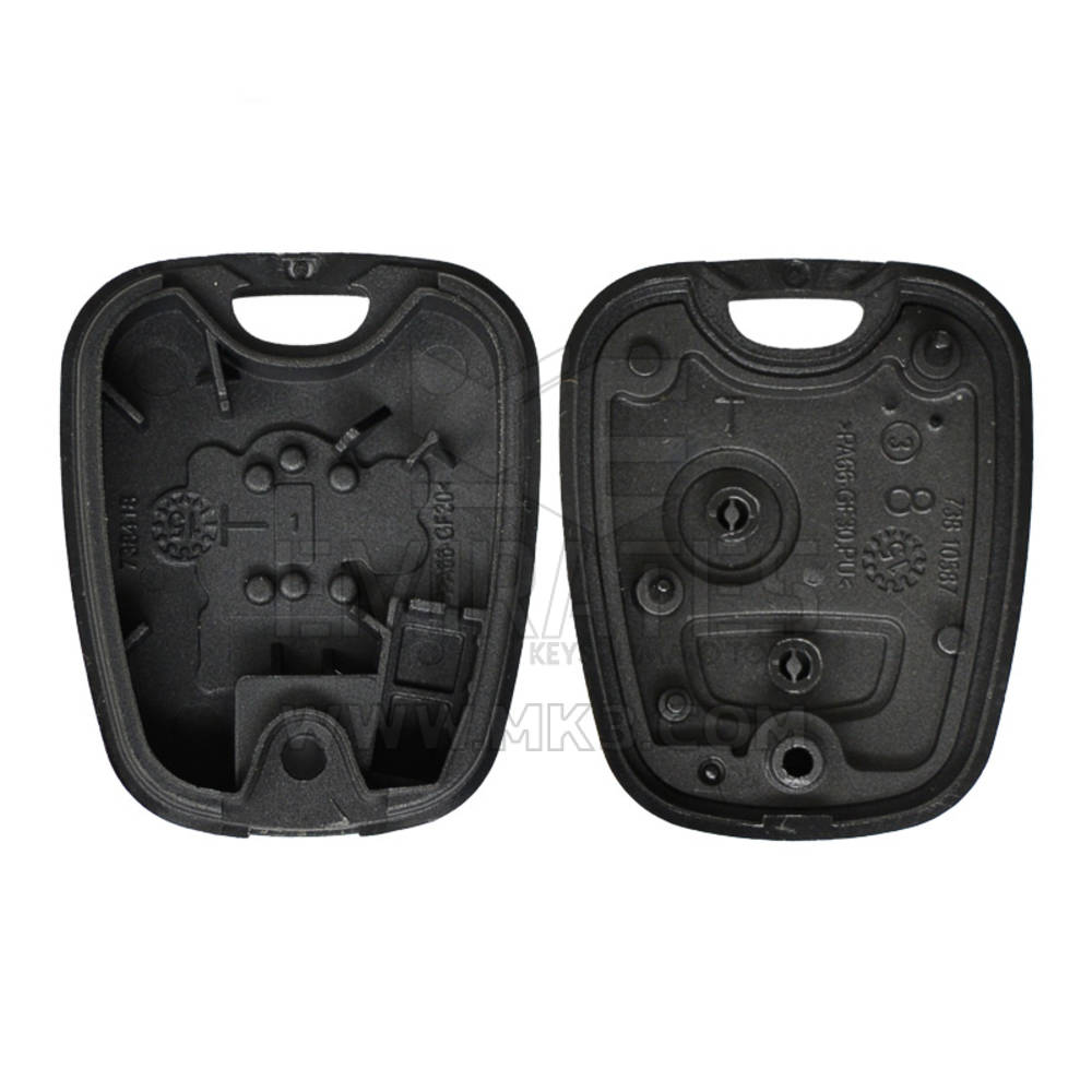 Coque de clé télécommande Peugeot 2 boutons, lame SX9 en forme de pin - MK13499 - f-2