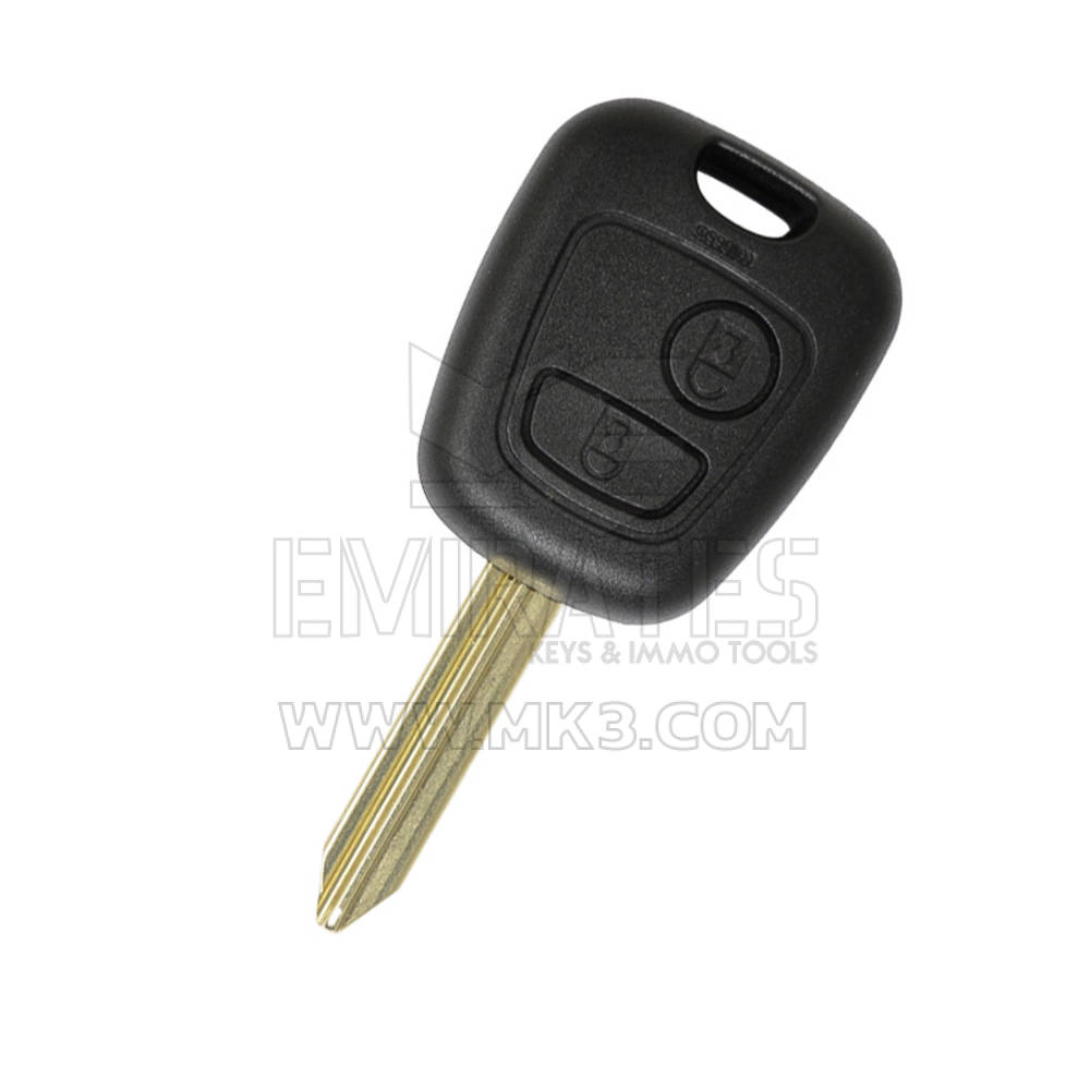 Peugeot Remote Key Shell 2 Button Pine Shape SX9 Blade