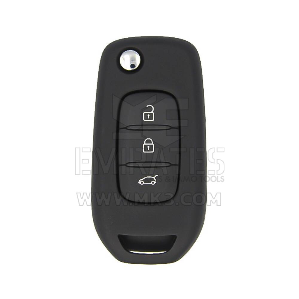 Renault Symbol Twingo Duster Sandero Flip Remote Key 3 Buttons 433MHz AES PCF7961 Transponder HYN17 Blade