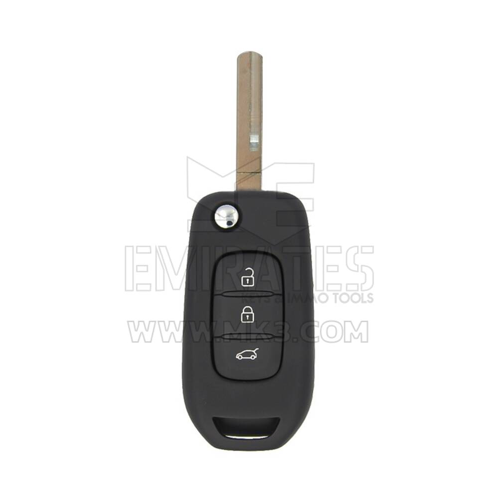 Chiave a distanza Renault , New Renault Dacia Duster Sandero Symbol Twingo Chiave a distanza Flip 3 pulsanti Telecomandi transponder AES PCF7961 433 MHz | Chiavi degli Emirati