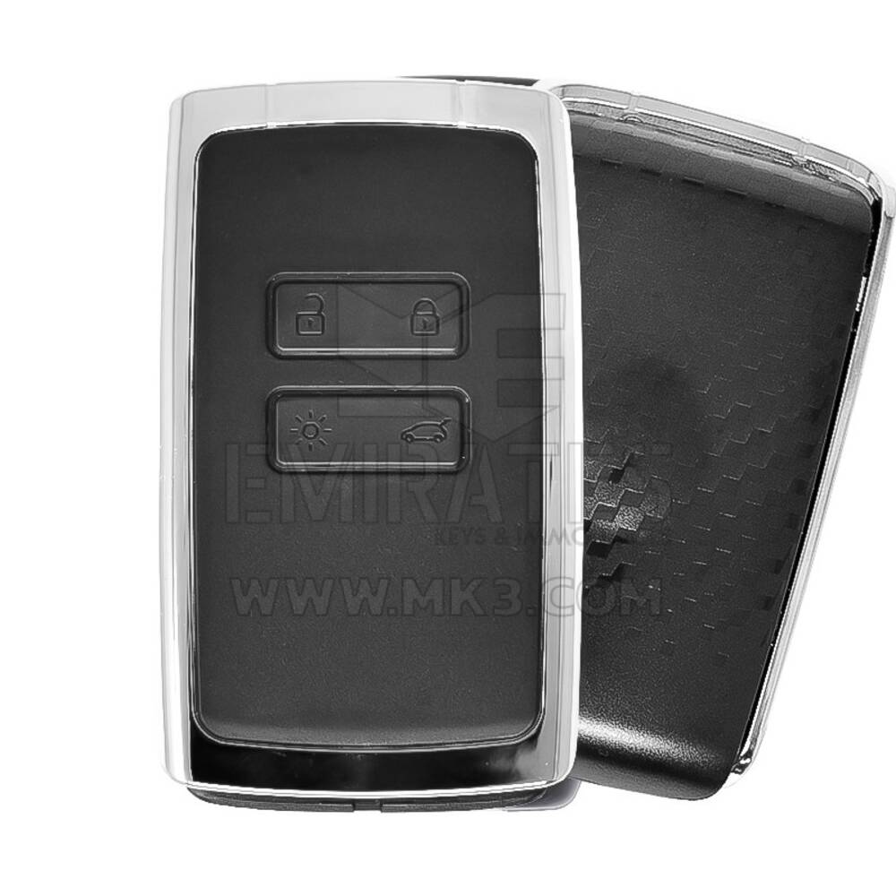 Renault Megane4 Talisman Espace5 Smart Card Key 4 Buttons 433MHz PCF7953M Black Color ID FCC ID: KR5IK4CH-01