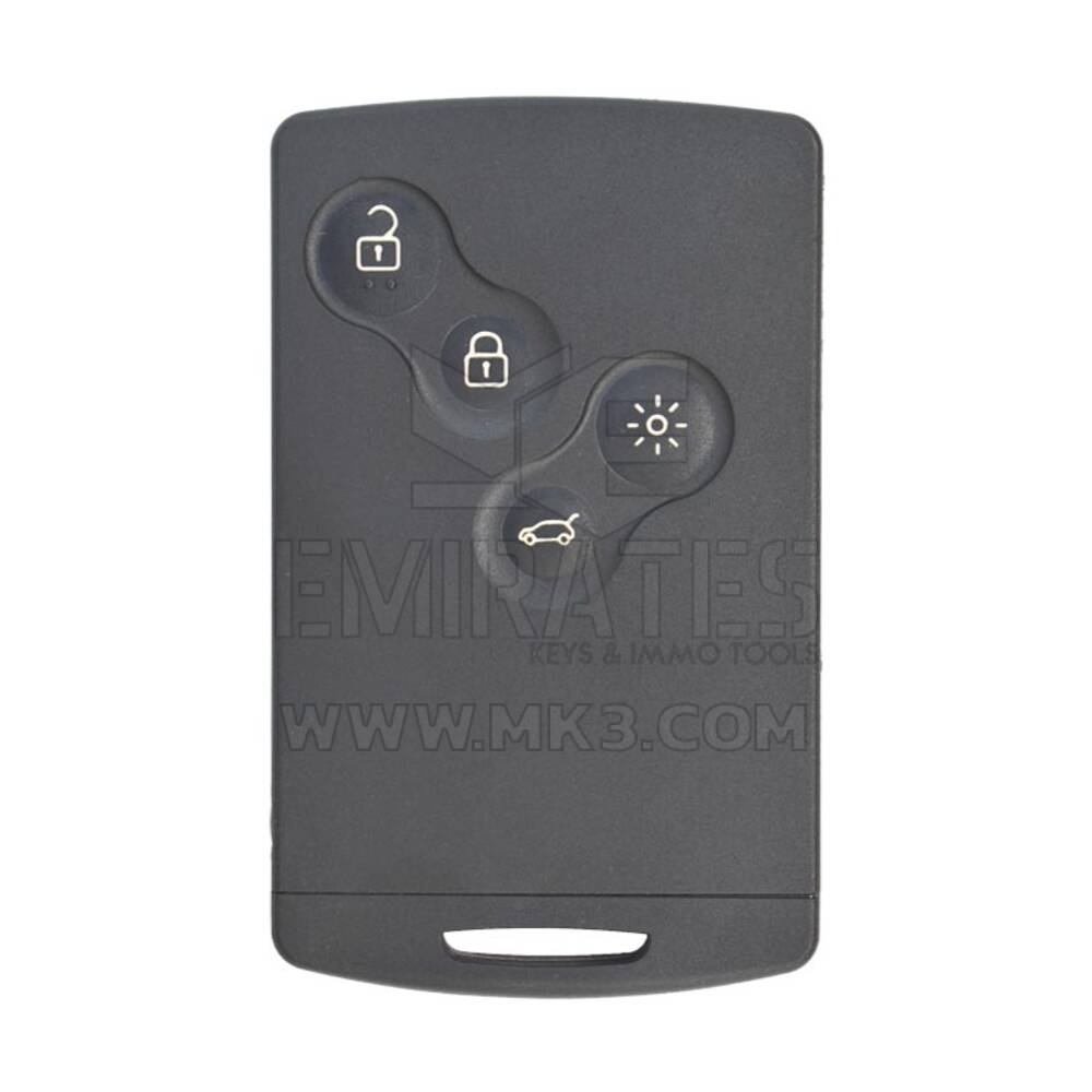 REN Clio4 Capture 2016 Proximity Smart Card Key 4 أزرار 433MHz AES Transponder FCC ID: LXP T004