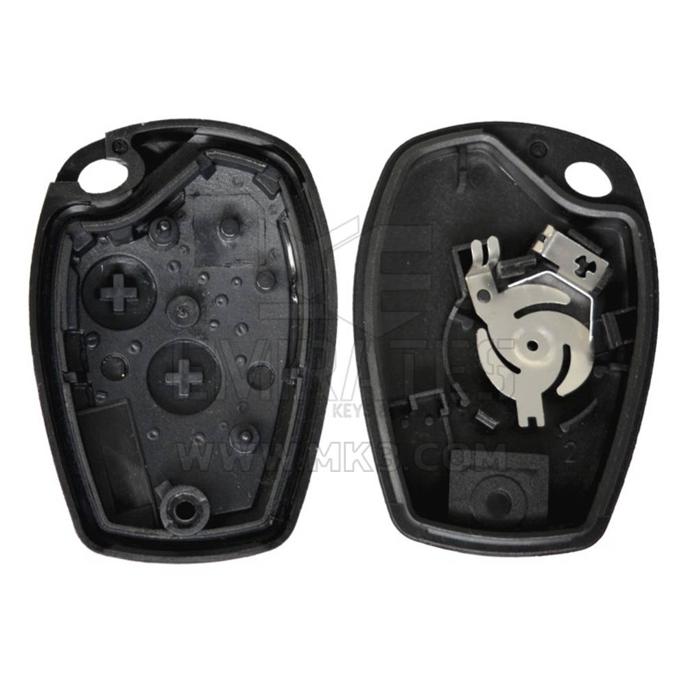 New Aftermarket Renault Duster 2014 Remote Key Shell 2 Buttons VAC102 Blade inside