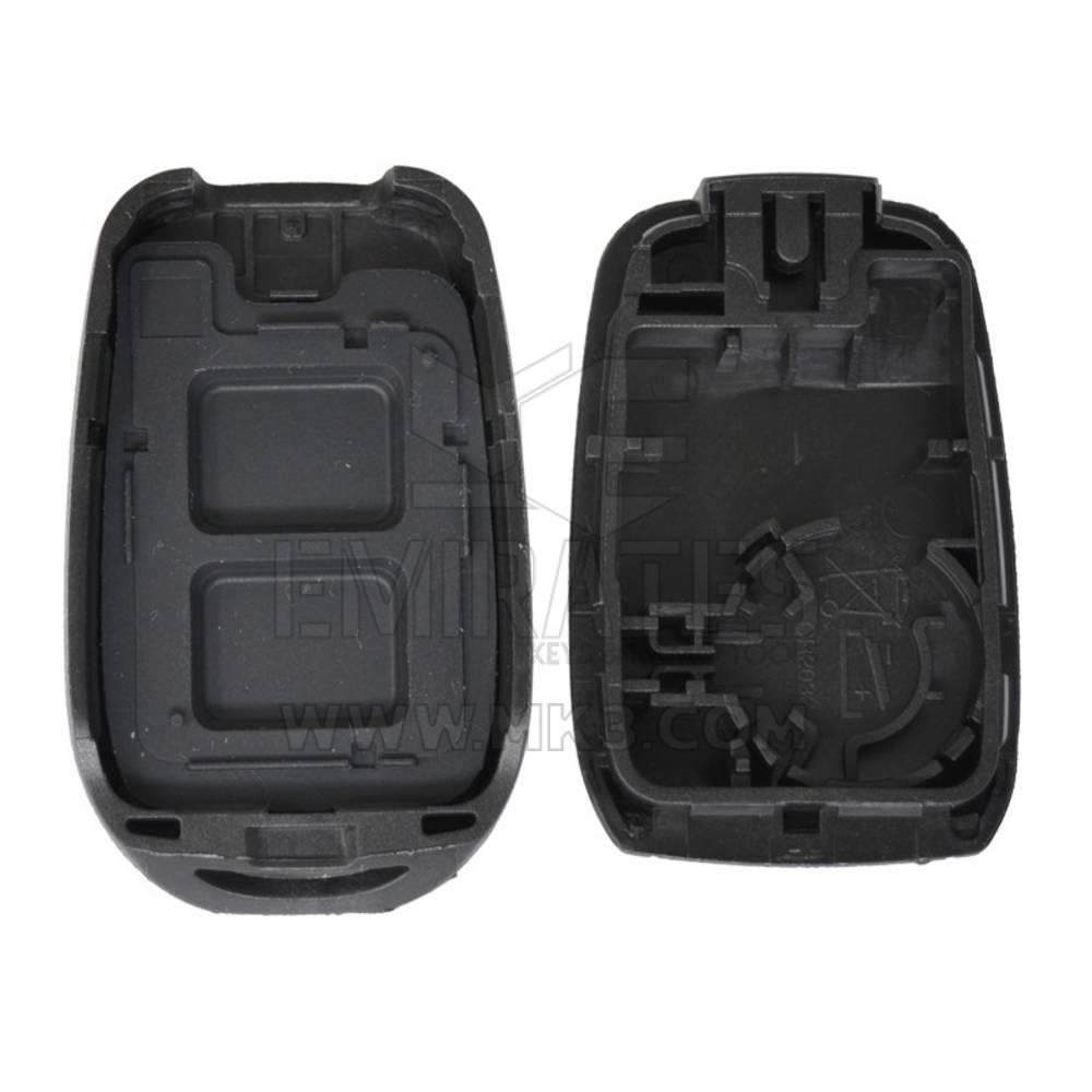 Pièces de rechange de haute qualité REN - Coque de clé à distance non rabattable Renault 2 boutons Lame NSN11, coque de télécommande Emirates Keys, coque de clé à distance, remplacement des coques de porte-clés à bas prix.