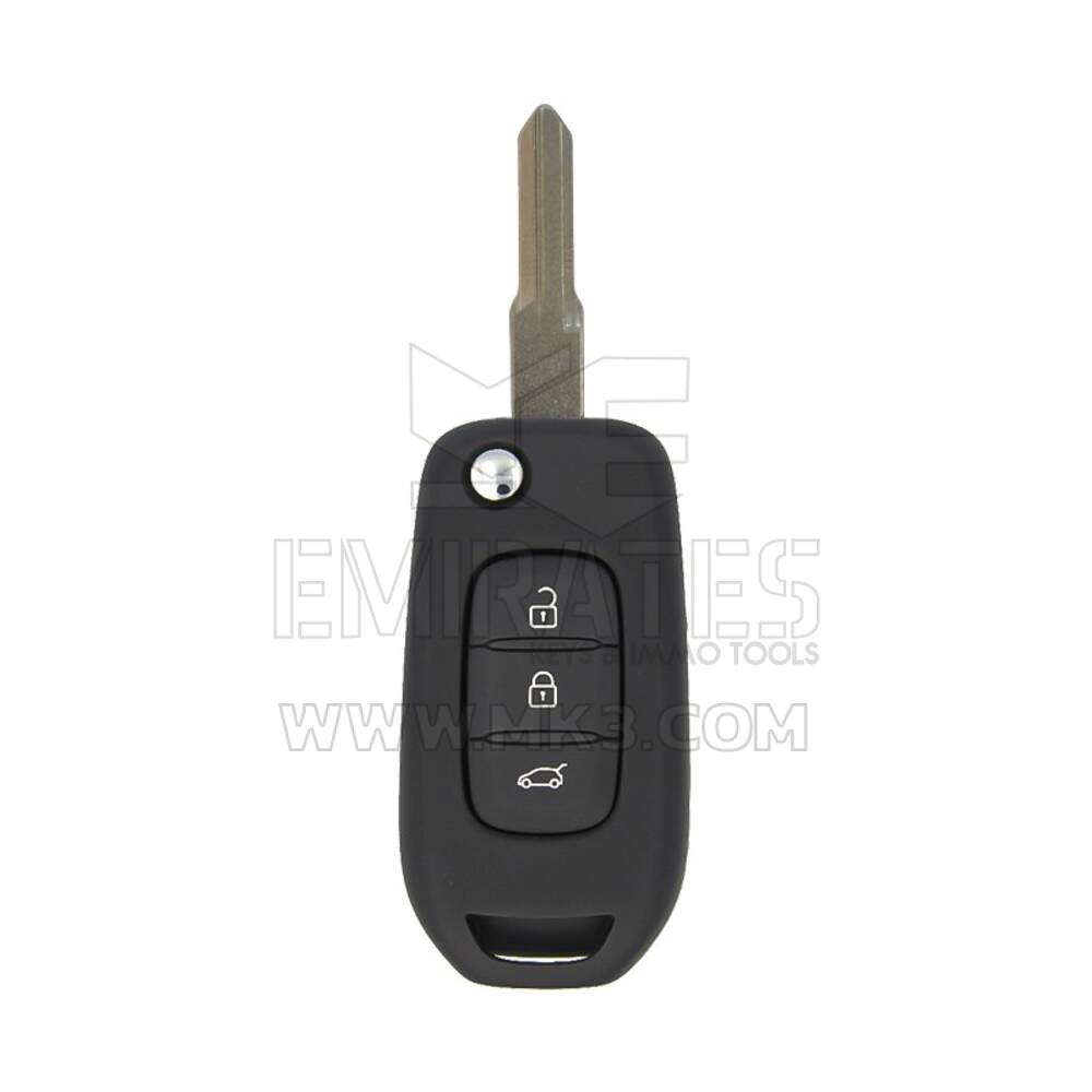 Clé à distance Renault , Nouveau Renault Dacia Duster Sandero Symbole Twingo Clé à distance Flip 3 boutons 433mhz Hu136 Blade Aes Transpondeur Pcf7961 - Mk3 Télécommandes | Clés Emirates